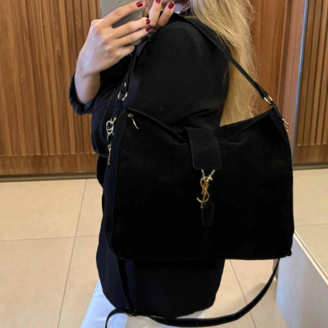 Bolsa de Camurça Yves Saint Laurent
